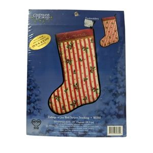 Candamar | NEW stocking embroidery kit 80360
